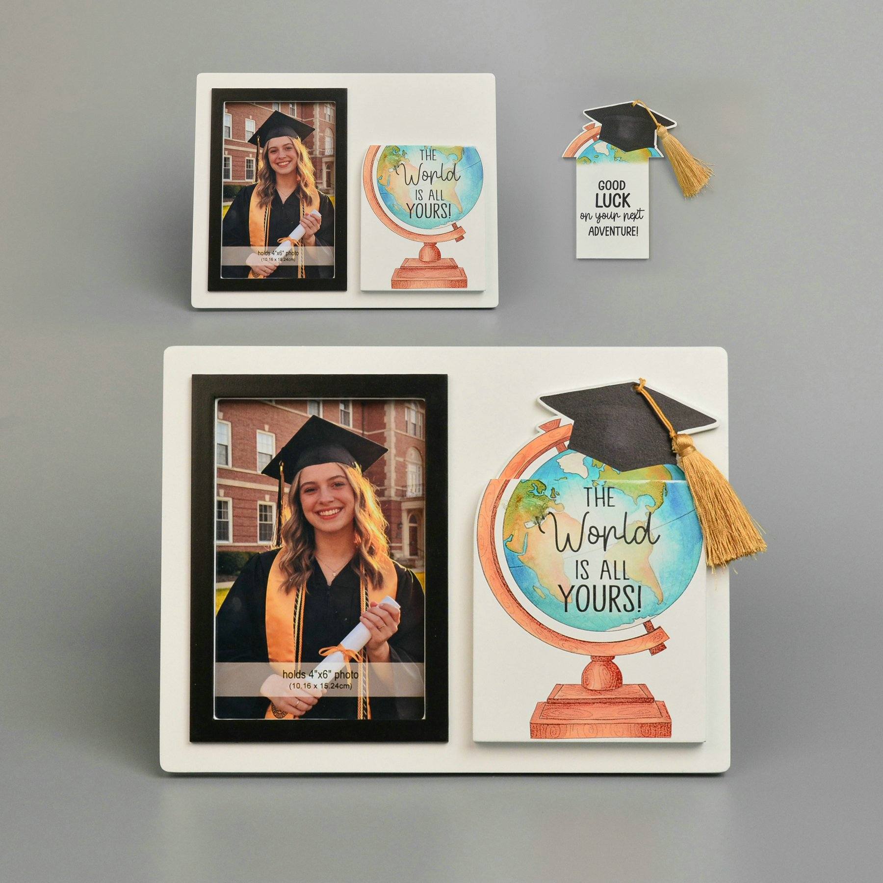Graduation Photo Frame with Detachable Bookmark | Z.X.Crafts Design-Led ...
